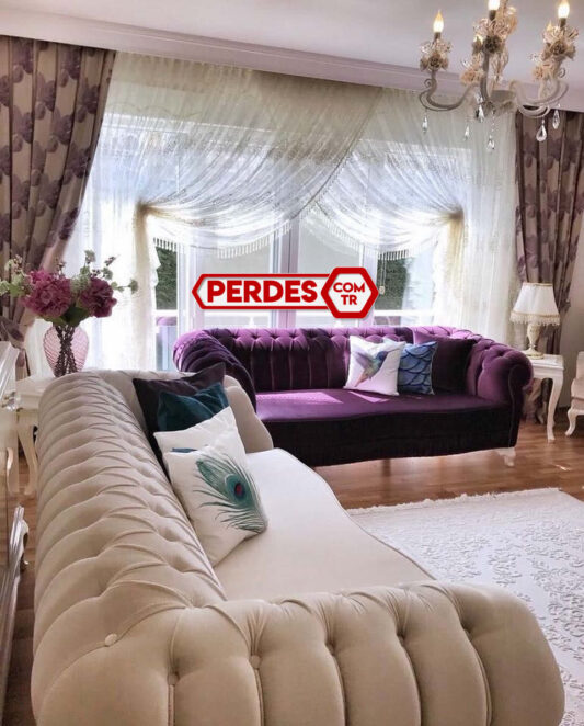 İndirimli Kruvaze Perde Model Satışı - Görsel 7
