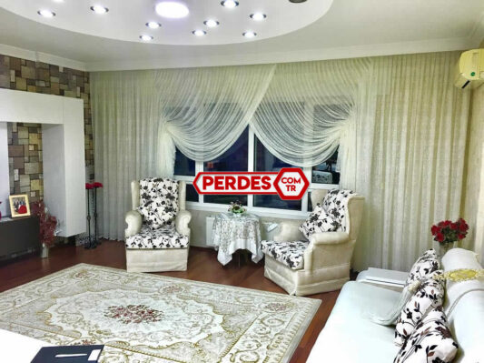 İndirimli Kruvaze Perde Model Satışı - Görsel 9