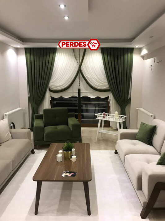 Modern ve Klasik Kruvaze Mekanizmalı Perde Modelleri - Görsel 7
