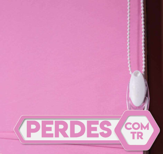 Pembe Renk Stor Perde - Görsel 6