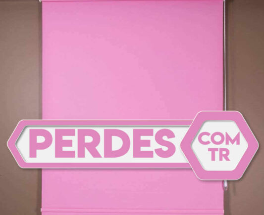 Pembe Renk Stor Perde - Görsel 2