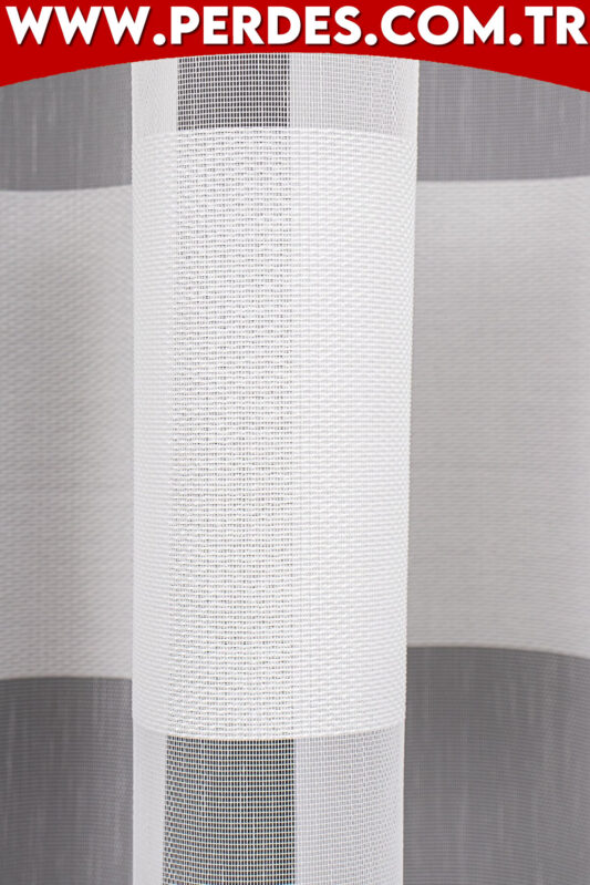 Etek Modeli Bantlı Tül Perde Curtain - Görsel 7