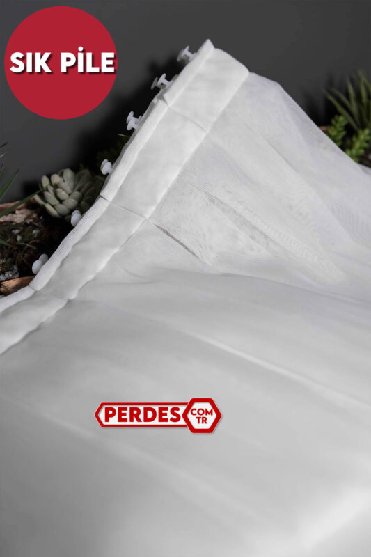 3 Desenli Göz Model Tül Perde - Görsel 8