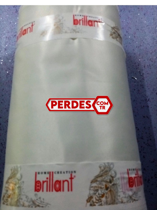 Uygun Fiyatlı Saten Güneşlik Perde Ekru Renk - Görsel 5