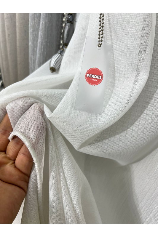 Soft Bambu Tül Perde Ağır Gramajlı