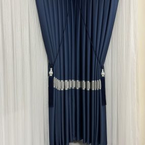 Lacivert Gümüş Gri Pano Fon Modelleri
