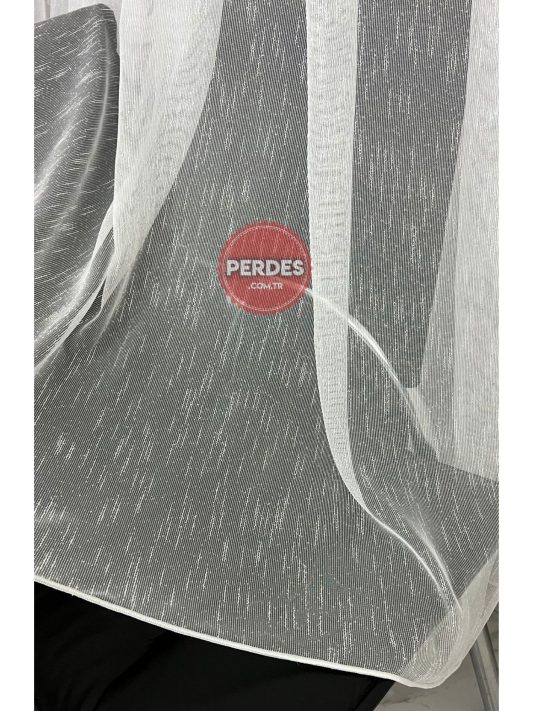 Keten Şantuk Tül Perde - Görsel 5