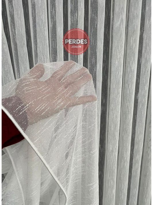 Keten Şantuk Tül Perde
